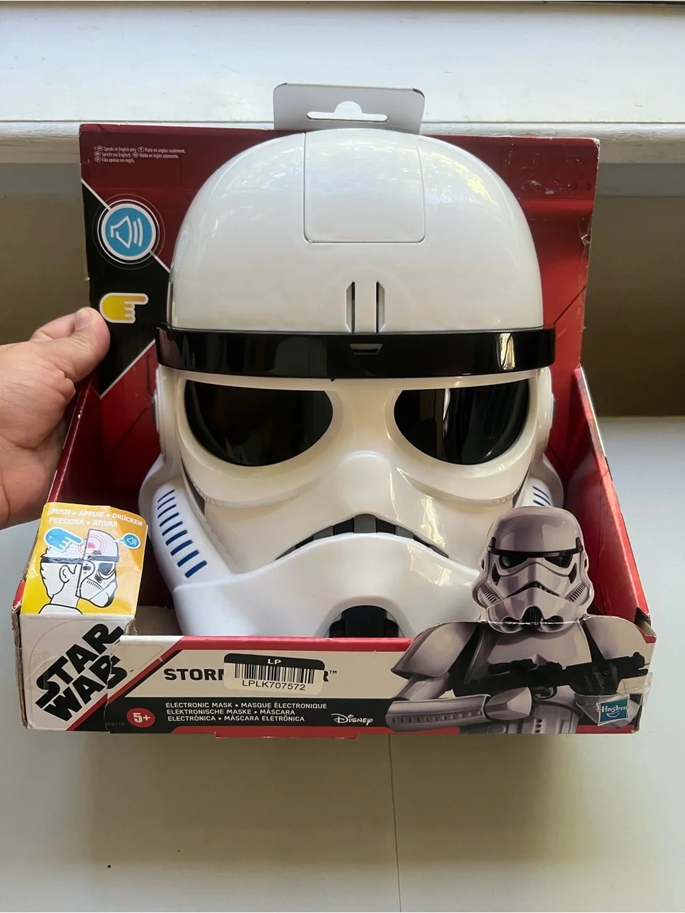 Star Wars Stormtrooper Electronic Mask, Halloween Costume